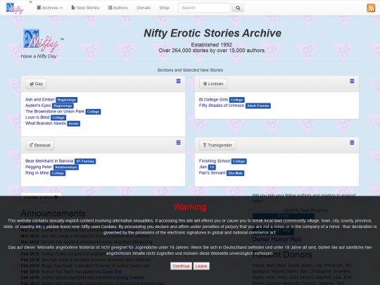 Nifty Erotic Sex Stories